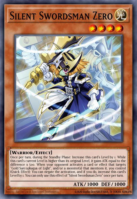 silent swordsman lv 5|yu-gi-oh! silent swordsman zero.